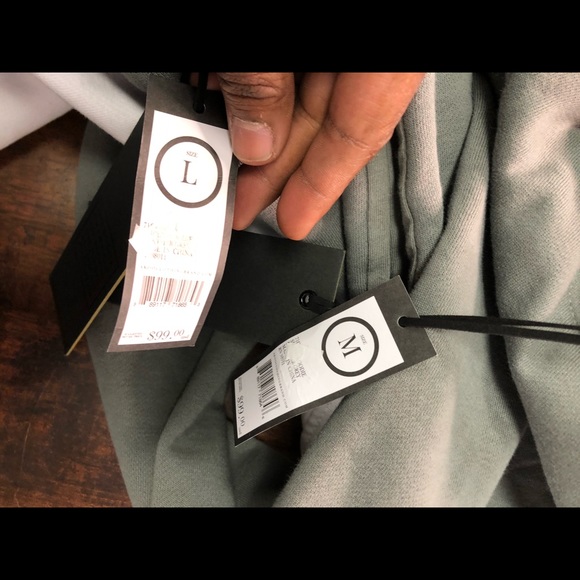 Sz Various Akoo Hoodie gray & white - Picture 6 of 6